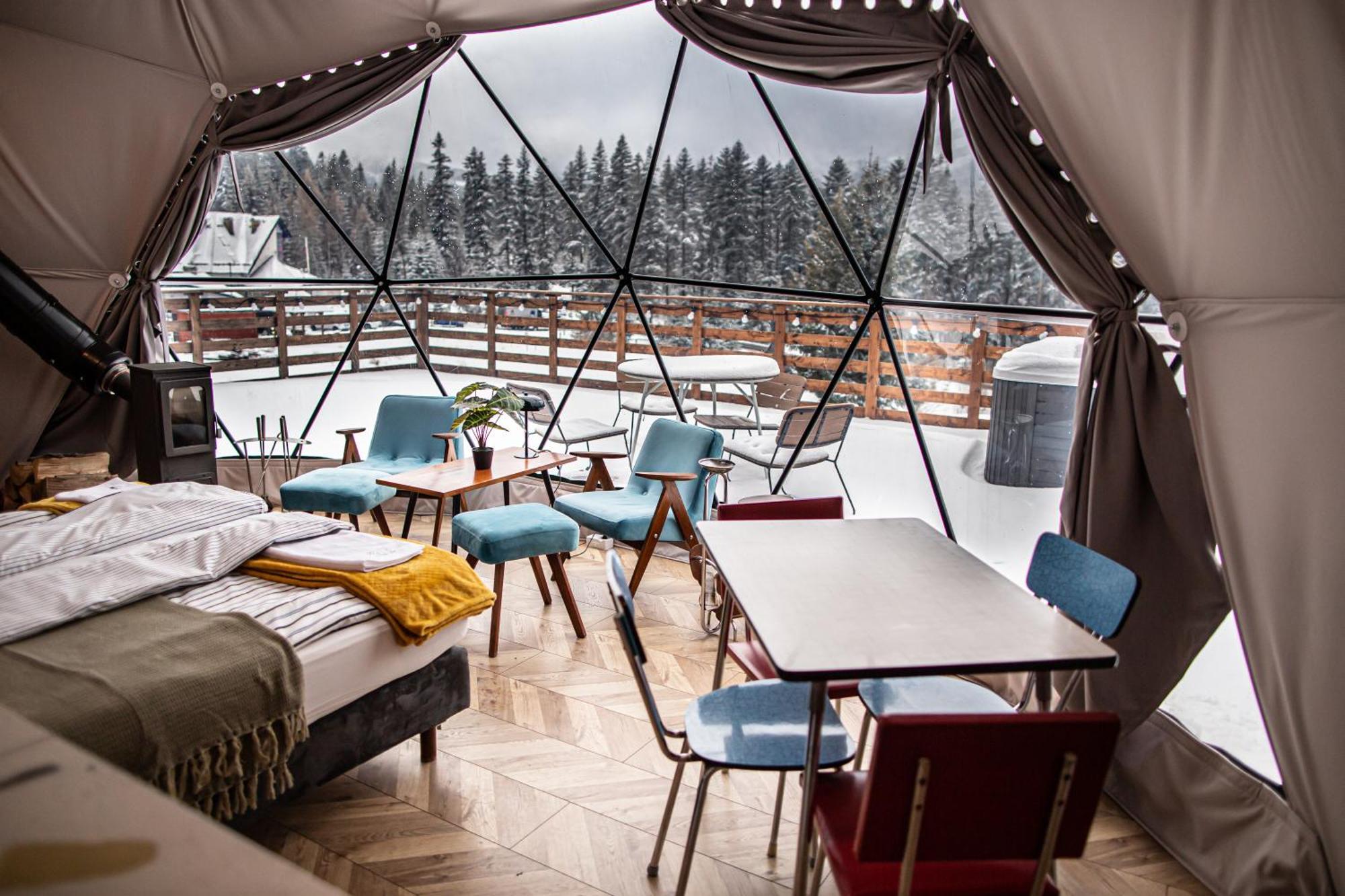 Bunny Glamp Luxury tent Korbielow