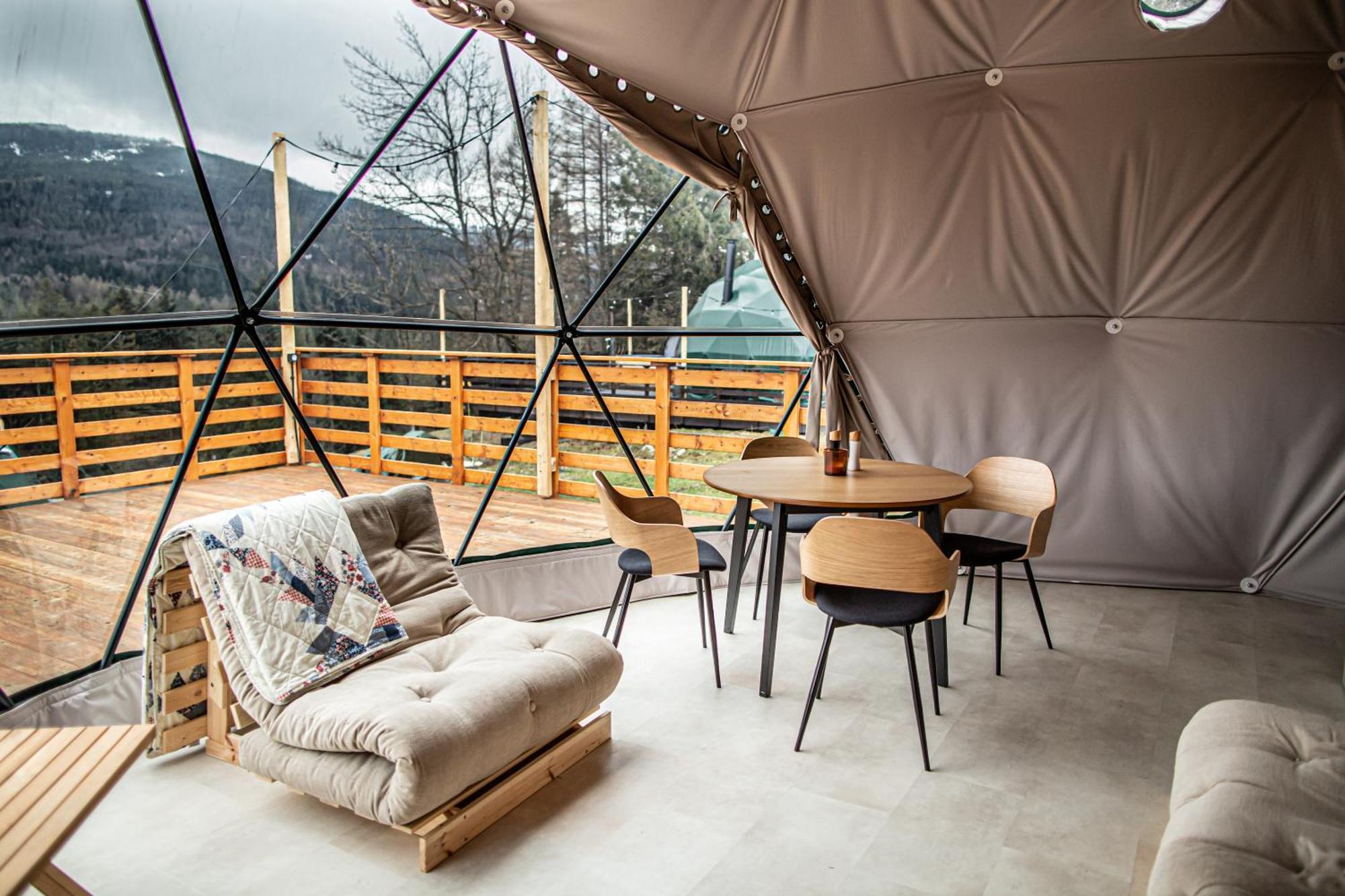 Luxury tent Bunny Glamp Korbielow