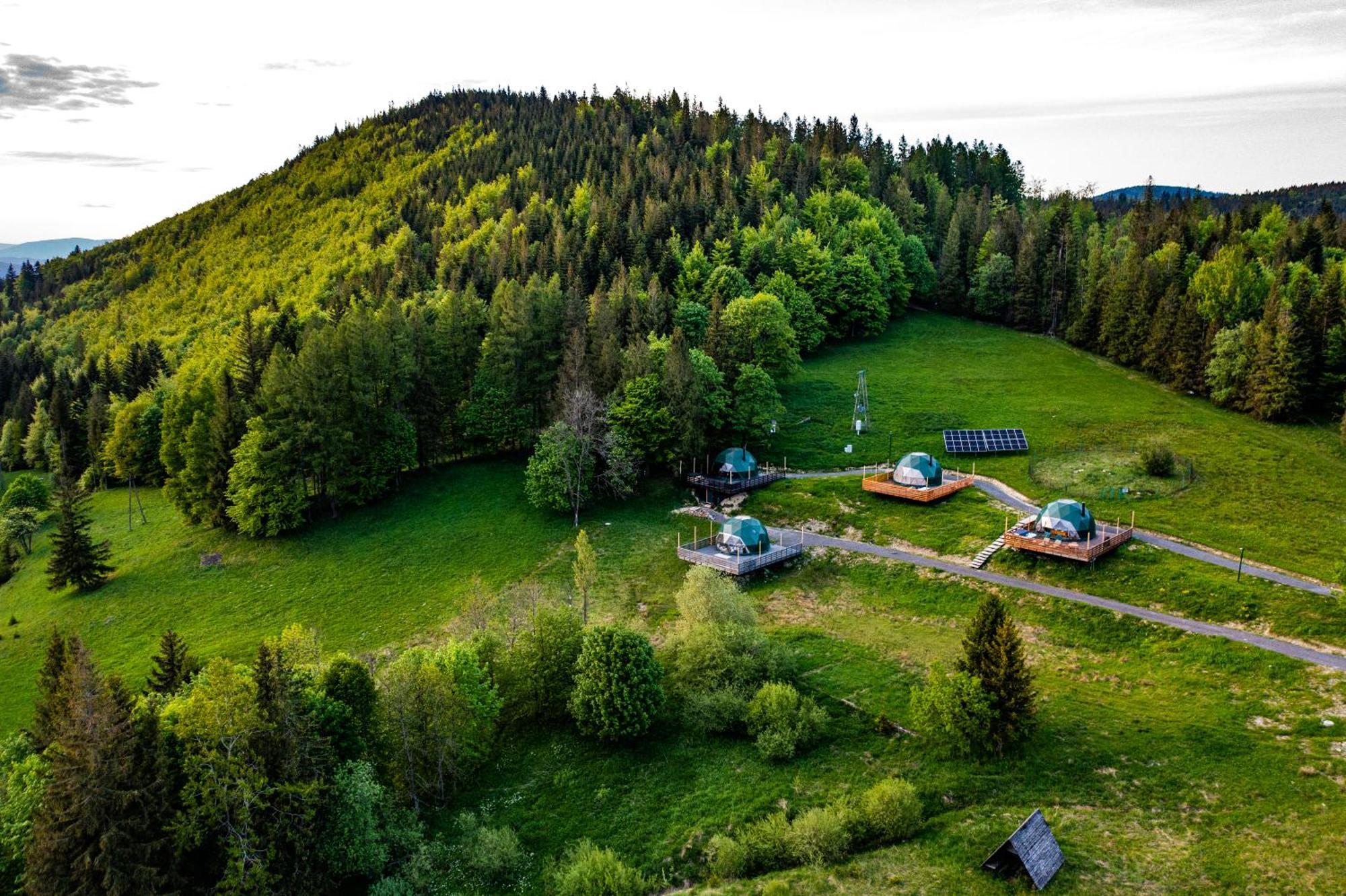 Luksusowy namiot Bunny Glamp Korbielów
